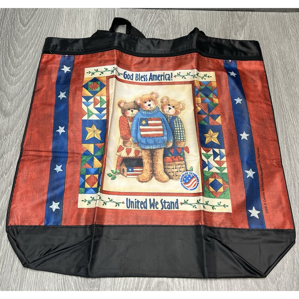 God Bless America‎ Carry Bag Disabled Veterans National Foundation Edition